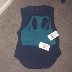 Sports bra/tank set